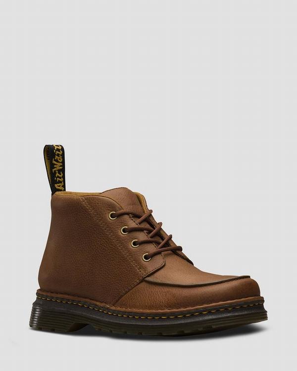 Dr Martens Pánské Chukka Boty Austin Grizzly Hnědé, CZ-349710